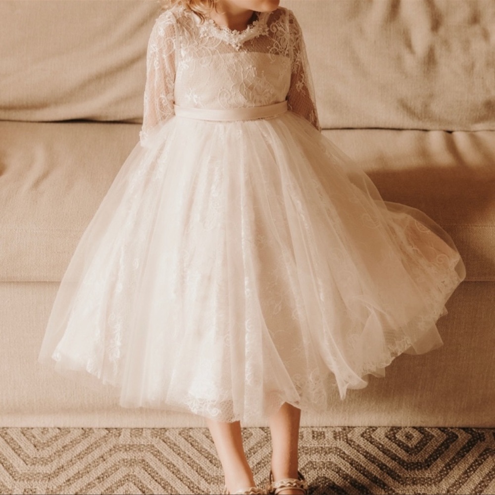 BHLDNx Princess Daliana Flower Girl Dress